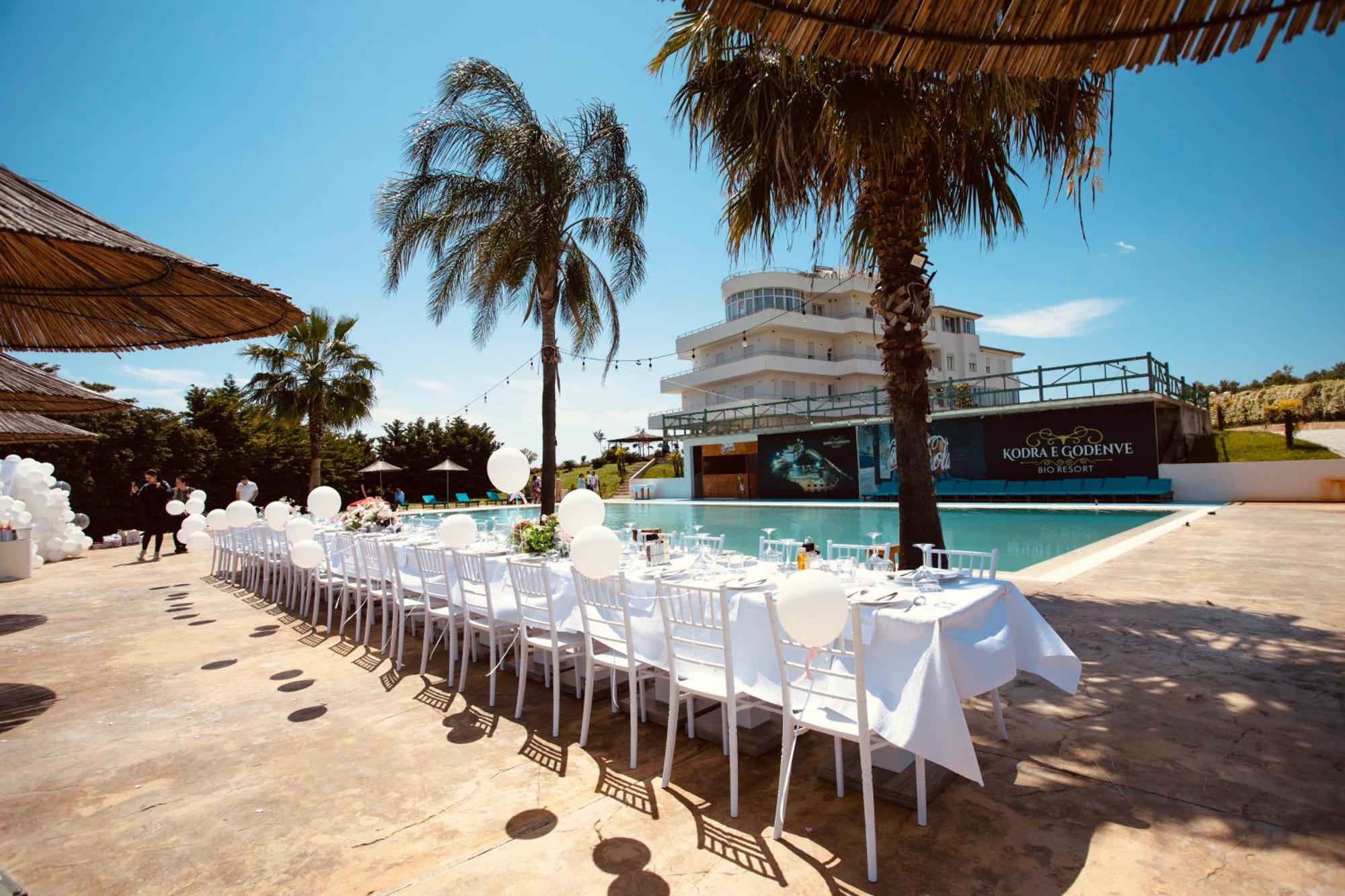 Kodra E Godenve Hotel Vile-Ballaj Exterior photo